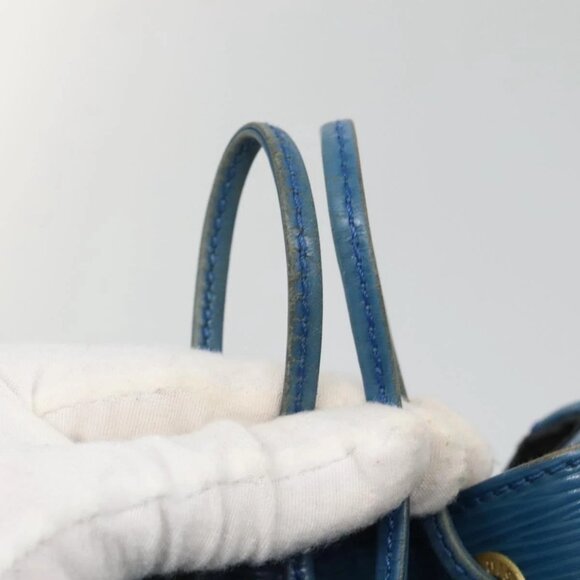 LOUIS VUITTON Epi Petit Noe Shoulder Bag Blue LV Auth - Picture 10 of 16